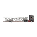 Flame Scania Car Carrier Transport Truck Grey Red 1:64 - Limited to 299 Pcs - for just $129.99! 