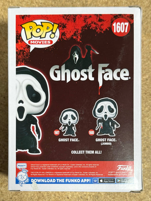 Tony Cecere Signed Ghost Face Scream 2024 Funko Pop! #1607 With JSA COA - for just $100! 