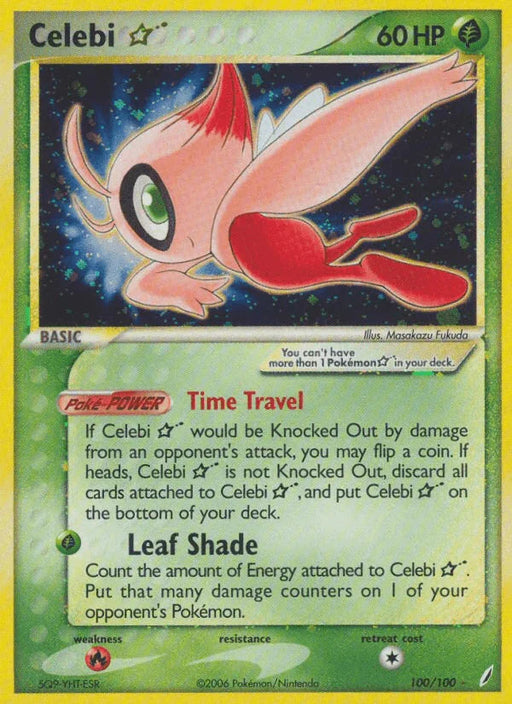 Celebi Star (100/100) [EX: Crystal Guardians] - for just $300! 