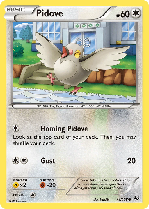 Pidove (78/108) [XY: Roaring Skies] - for just $0.10! 