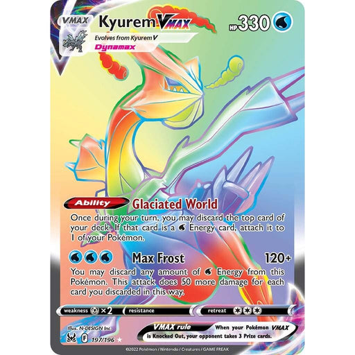 Kyurem VMAX (197/196) [Sword & Shield: Lost Origin] - Just $4! Shop now at Retro Gaming of Denver