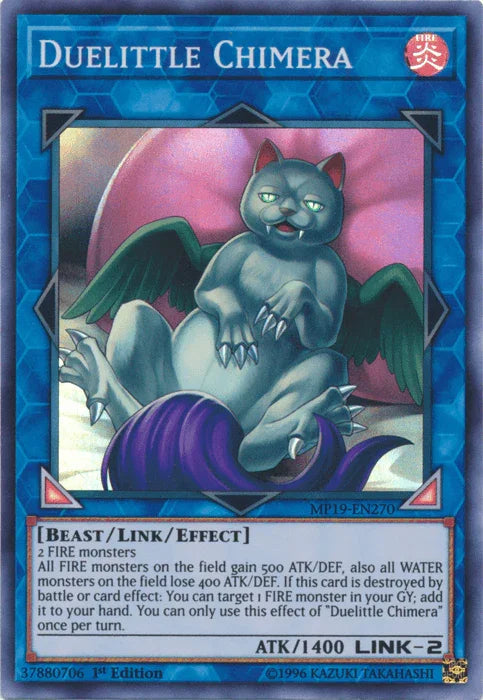 Duelittle Chimera [MP19-EN270] Super Rare - for just $0.15! 