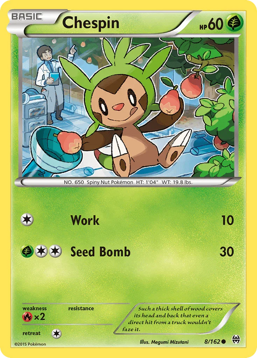 Chespin (8/162) [XY: BREAKthrough] - for just $0.15! 