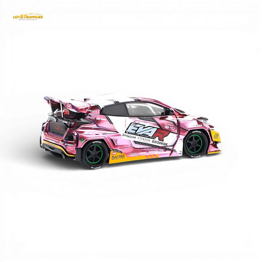 PopRace Toyota GR YARIS Pink EVA RT Production Model 1:64 - for just $23.99! 
