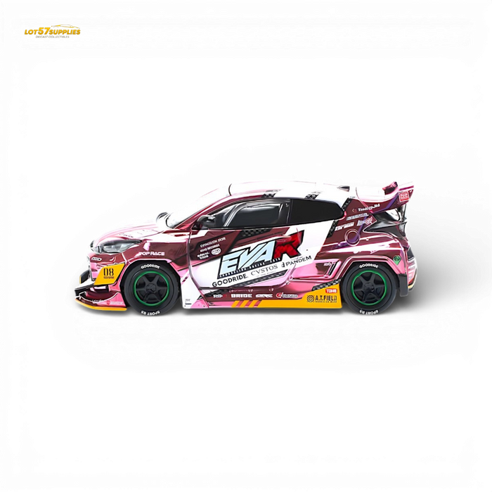 PopRace Toyota GR YARIS Pink EVA RT Production Model 1:64 - for just $23.99! 