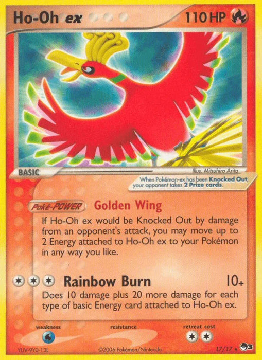 Ho-Oh ex (17/17) (Holo) [POP Series 3] - for just $96! 