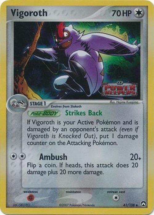 Vigoroth (41/108) (Stamped) [EX: Power Keepers] - for just $6.30! 