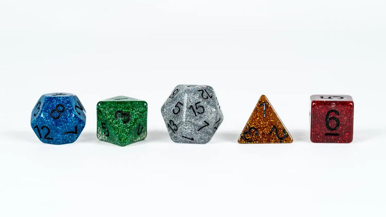 D&D 50th Anniversary Modern Holmes Inspired Dice Set - for just $24.99! 