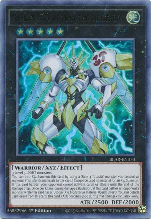 Number S39: Utopia the Lightning [BLAR-EN070] Ultra Rare - for just $0.20! 