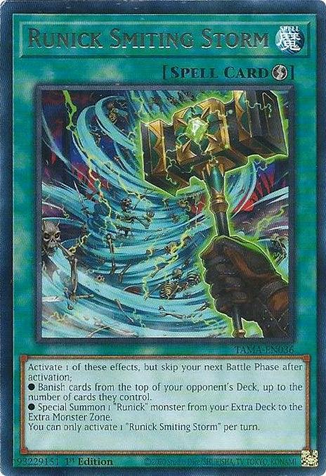 Runick Smiting Storm [TAMA-EN036] Rare - for just $0.10! 