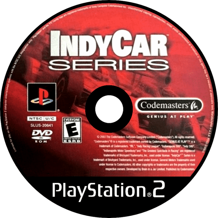 IndyCar Series – PlayStation 2 (PS2) - for just $12.99! 
