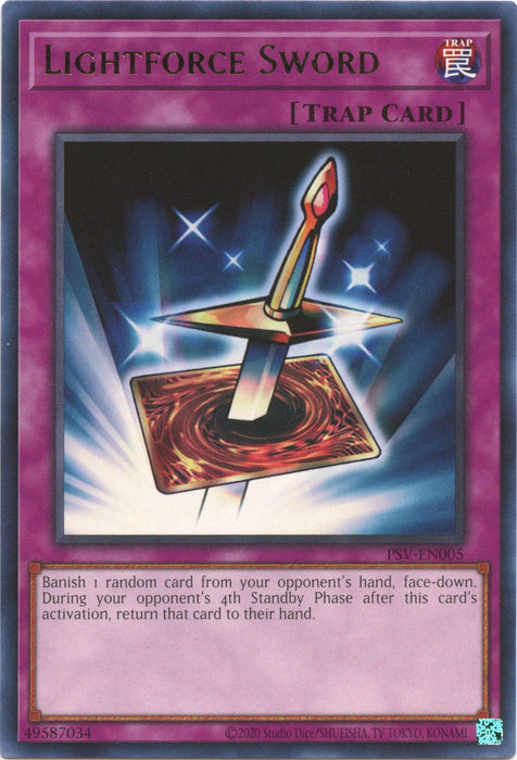 Lightforce Sword (25th Anniversary) [PSV-EN005] Rare - for just $0.10! 