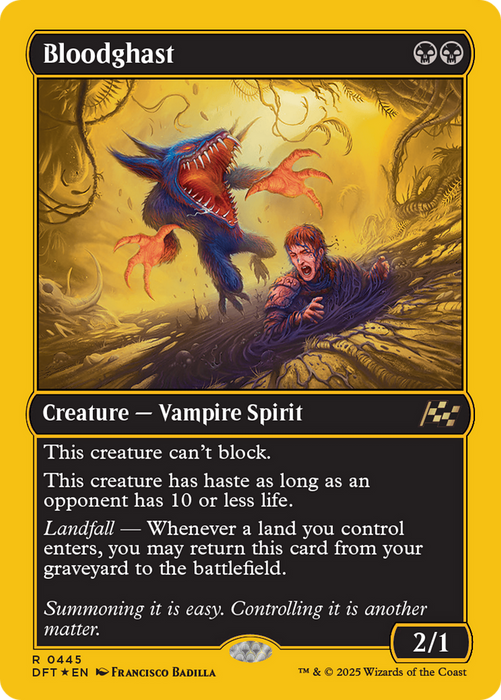 Bloodghast (DFT-445) - Aetherdrift Foil - for just $1.99! 
