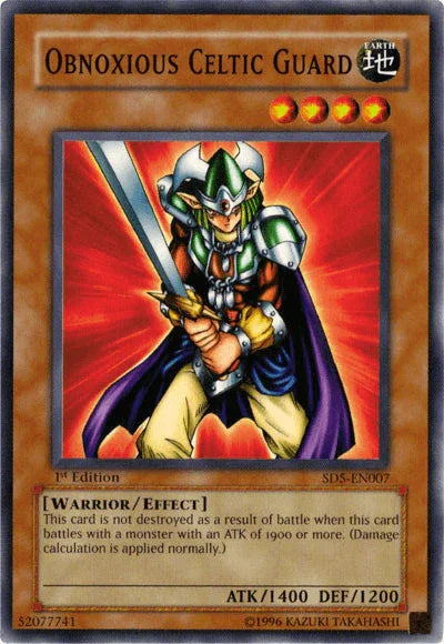 Obnoxious Celtic Guardian [SD5-EN007] Common - for just $0.30! 