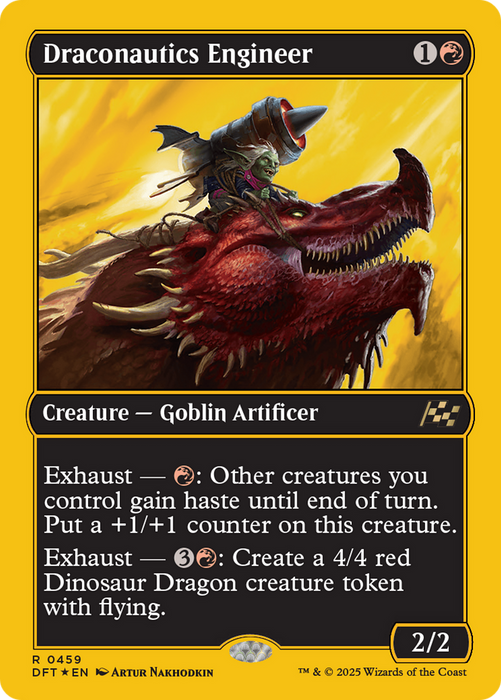 Draconautics Engineer (DFT-459) - Aetherdrift Foil - for just $0.41! 