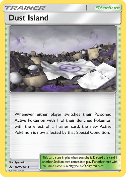Dust Island (168/214) [Sun & Moon: Unbroken Bonds] - for just $0.10! 
