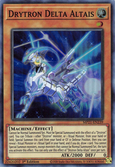 Drytron Delta Altais [MP21-EN239] Super Rare - for just $0.10! 
