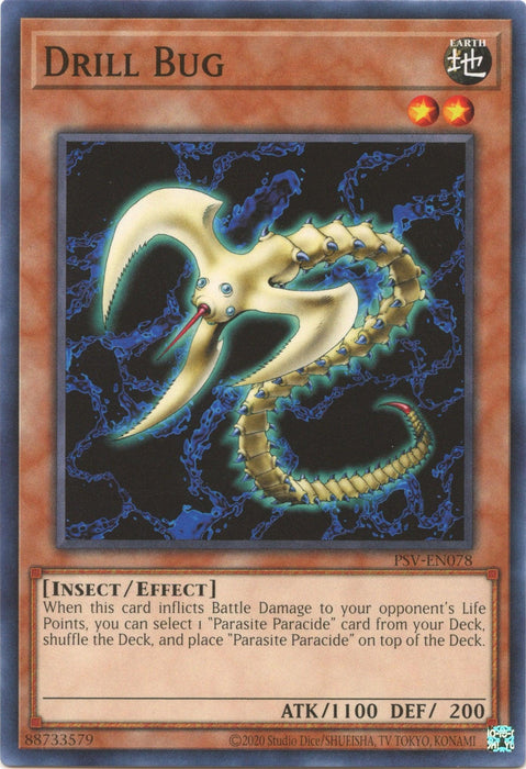 Drill Bug (25th Anniversary) [PSV-EN078] Common - for just $0.10! 