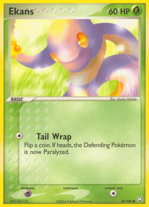 Ekans (55/109) [EX: Team Rocket Returns] - for just $0.25! 