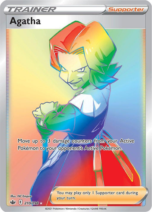 Agatha (210/198) [Sword & Shield: Chilling Reign] - for just $2.15! 