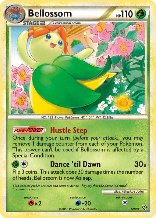 Bellossom (1/90) [HeartGold & SoulSilver: Undaunted] - for just $2.85! 