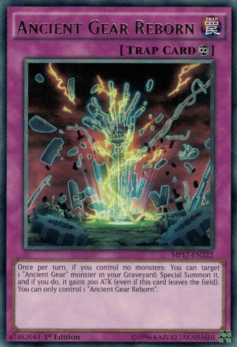 Ancient Gear Reborn [MP17-EN222] Rare - for just $0.45! 