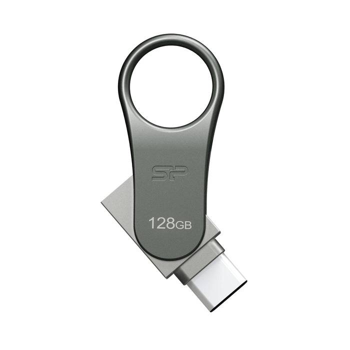 Silicon Power Mobile C80 32GB-128GB Dual Type-C (USB-C)/USB 3.2 Gen1 Flash Drive - for just $10.79! 