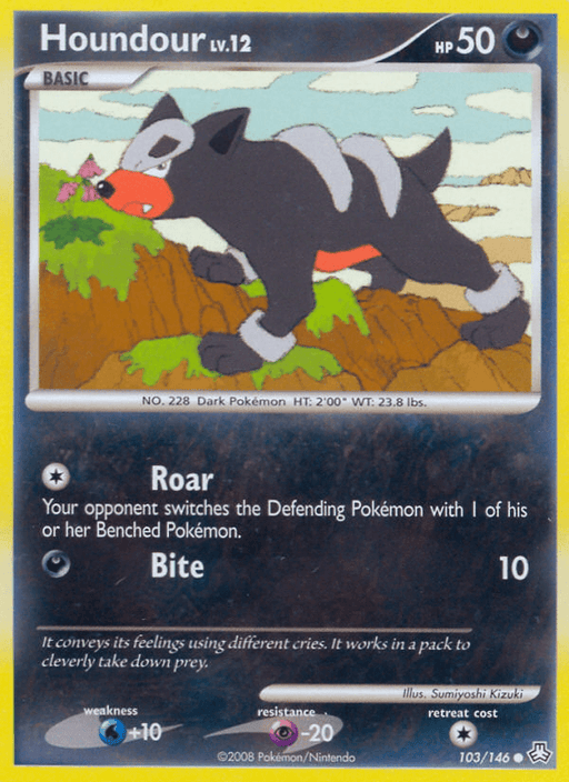 Houndour (103/146) [Diamond & Pearl: Legends Awakened] - for just $0.20! 