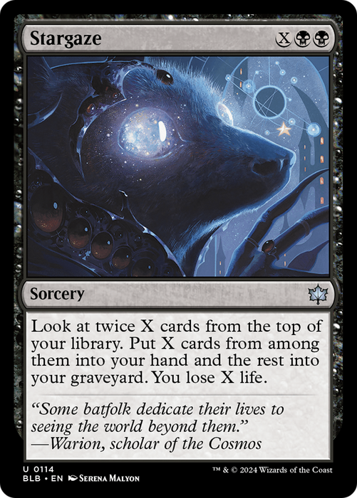 Stargaze (BLB-114) - Bloomburrow - for just $0.08! 