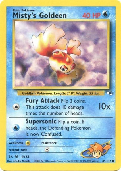 Misty's Goldeen (85/132) [Gym Heroes Unlimited] - for just $0.45! 