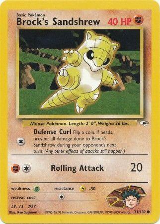 Brock's Sandshrew (71/132) [Gym Heroes Unlimited] - for just $0.60! 