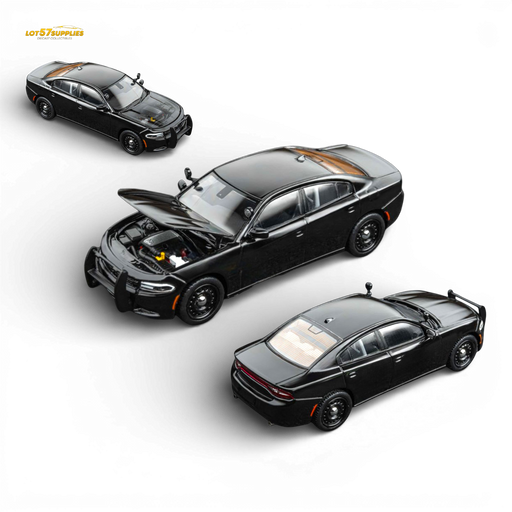 Elite Collectibles Dodge Warhorse Police Interceptor Black 1:64 - for just $39.99! 