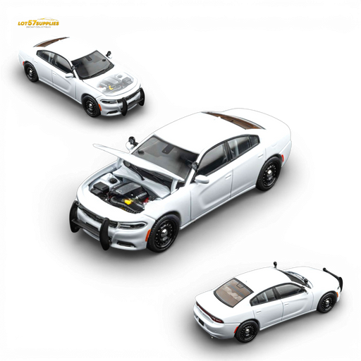 Elite Collectibles Dodge Warhorse Police Interceptor White 1:64 - for just $39.99! 