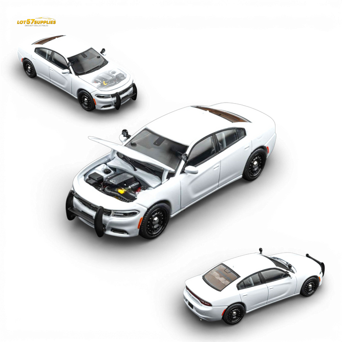 Elite Collectibles Dodge Warhorse Police Interceptor White 1:64 - for just $39.99! 