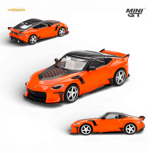 Mini-GT Nissan Z VeilSide FFZ400 Orange 1:64 - for just $24.99! 