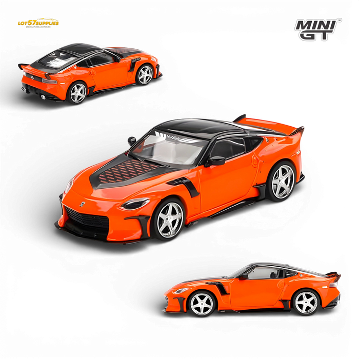 Mini-GT Nissan Z VeilSide FFZ400 Orange 1:64 - for just $24.99! 