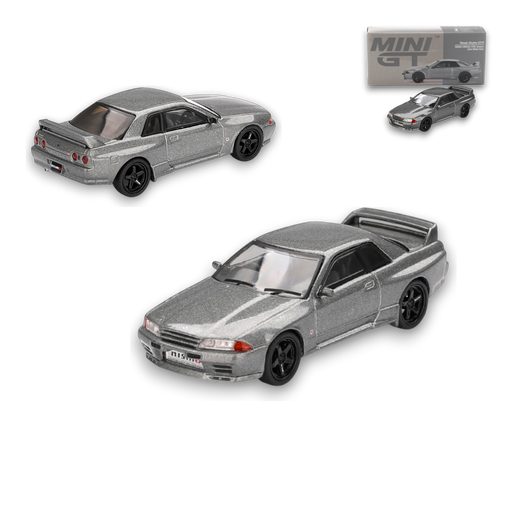 Mini GT Nissan Skyline GT-R NISMO BNR32 CRS Version Dark Metal Gray 1:64 - for just $24.99! 