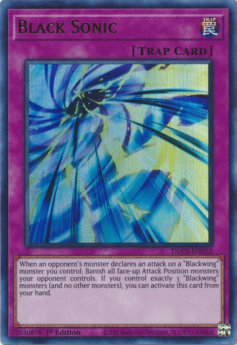 Black Sonic [DLCS-EN032] Ultra Rare - for just $0.35! 