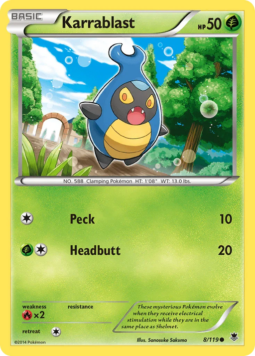 Karrablast (8/119) [XY: Phantom Forces] - for just $0.10! 