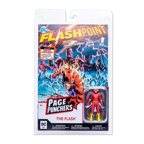 DC Direct Page Punchers (Black Adam, The Flash, Superman or Batman) 3-Inch Scale Action Figure with Comic Book - Just $8.71! Shop now at Retro Gaming of Denver