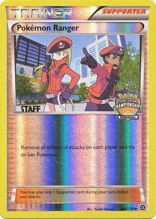 Pokemon Ranger (104/114) (Regional Championship Promo Staff) [XY: Steam Siege] - for just $7.10! 