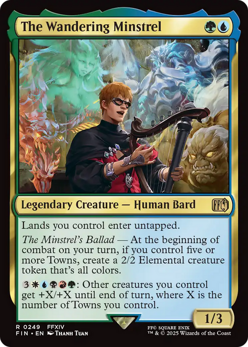 The Wandering Minstrel (FIN-249) - FINAL FANTASY Foil - for just $0.16! 