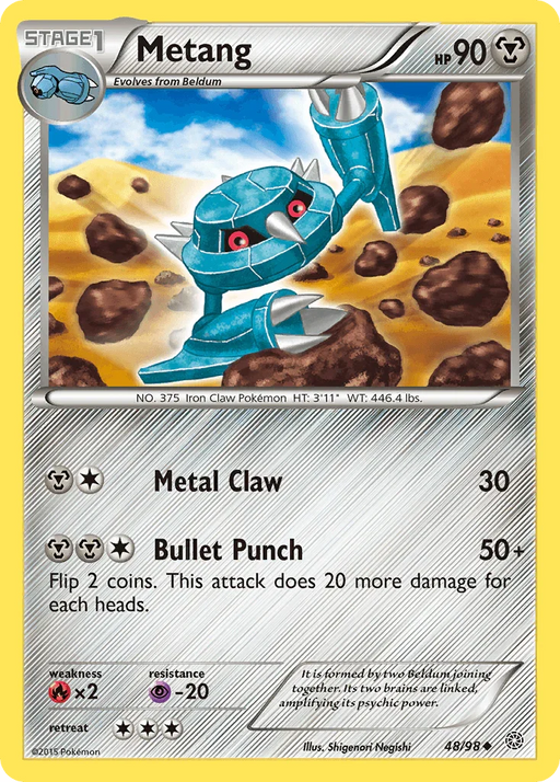 Metang (48/98) [XY: Ancient Origins] - for just $0.10! 