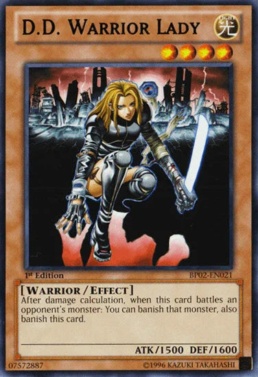D.D. Warrior Lady [BP02-EN021] Mosaic Rare - for just $0.40! 