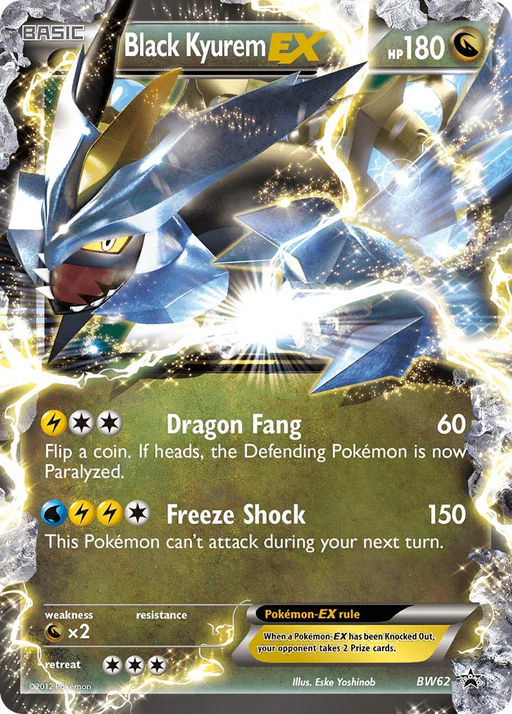 Black Kyurem EX (BW62) [Black & White: Black Star Promos] - for just $2.70! 