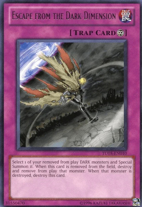 Escape from the Dark Dimension [TU05-EN010] Rare - for just $0.15! 