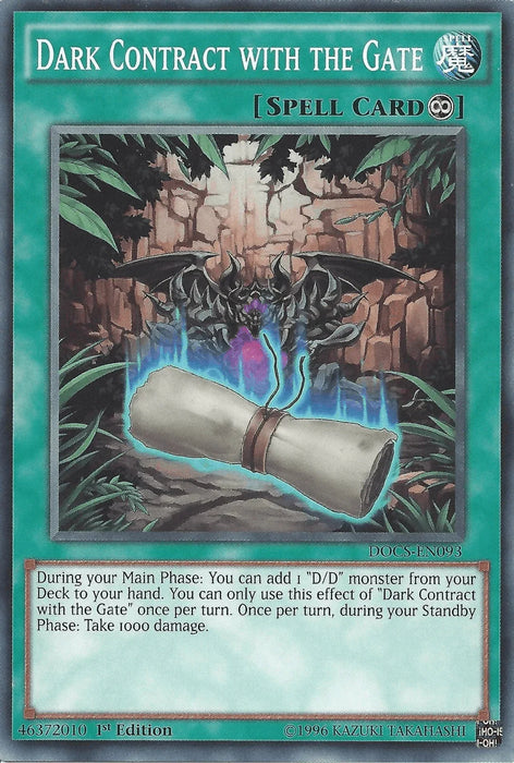 Dark Contract with the Gate [DOCS-EN093] Common - for just $0.30! 