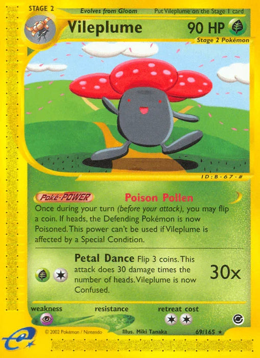 Vileplume (69/165) [Expedition: Base Set] - for just $2.15! 