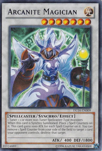 Arcanite Magician (Blue) [DL14-EN009] Rare - for just $6! 