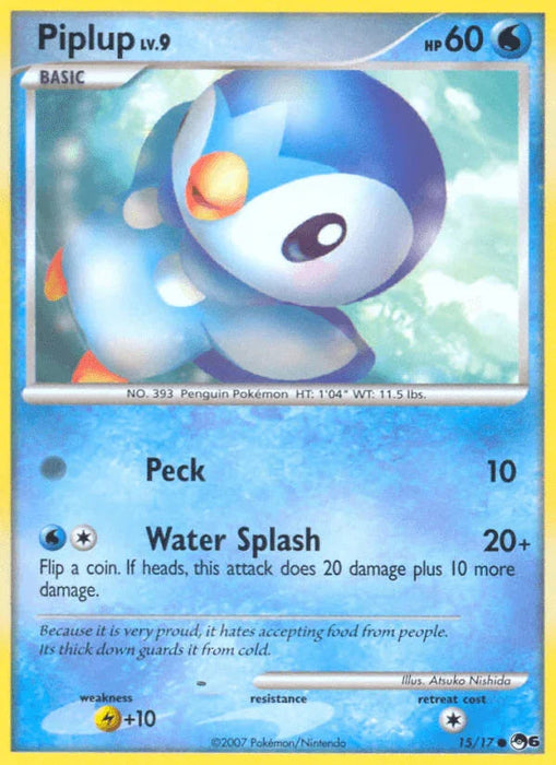 Piplup (15/17) [POP Series 6] - for just $6.20! 